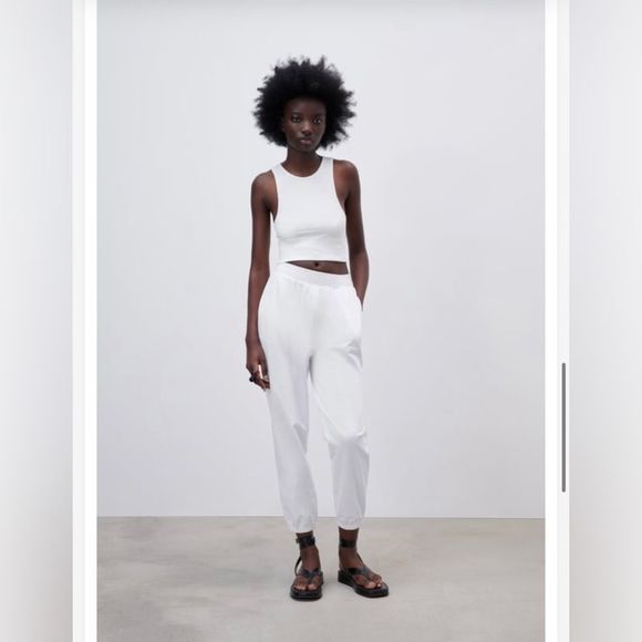 ZARA JOGGER PANTS - Picture 3 of 6